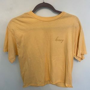 oversized slightly cropped tee